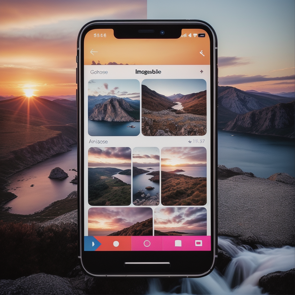 A social media feed 
