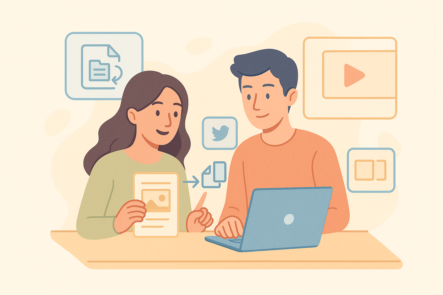 Collaboration on social media 